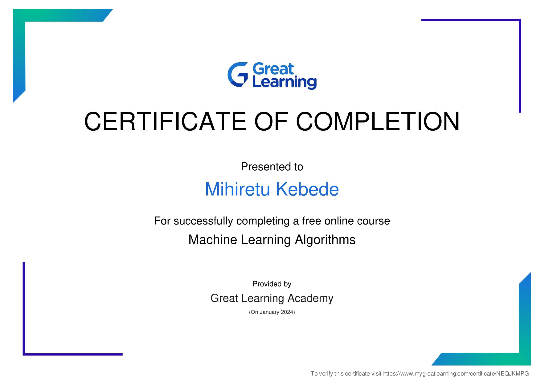 Certificate 10